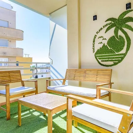 Apart Port Arenal Con Terraza Y Piscina Burriana Exterior photo
