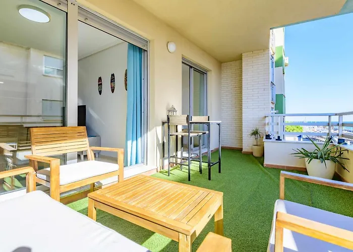 Apart Port Arenal Con Terraza Y Piscina
